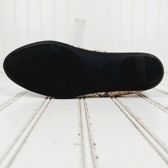 NEW Naturalizer Women's Vivienne Snakeskin Slip On Casual Comfy Flats M54 - Picture 8 of 9